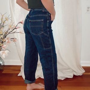 thrifted mom jeans